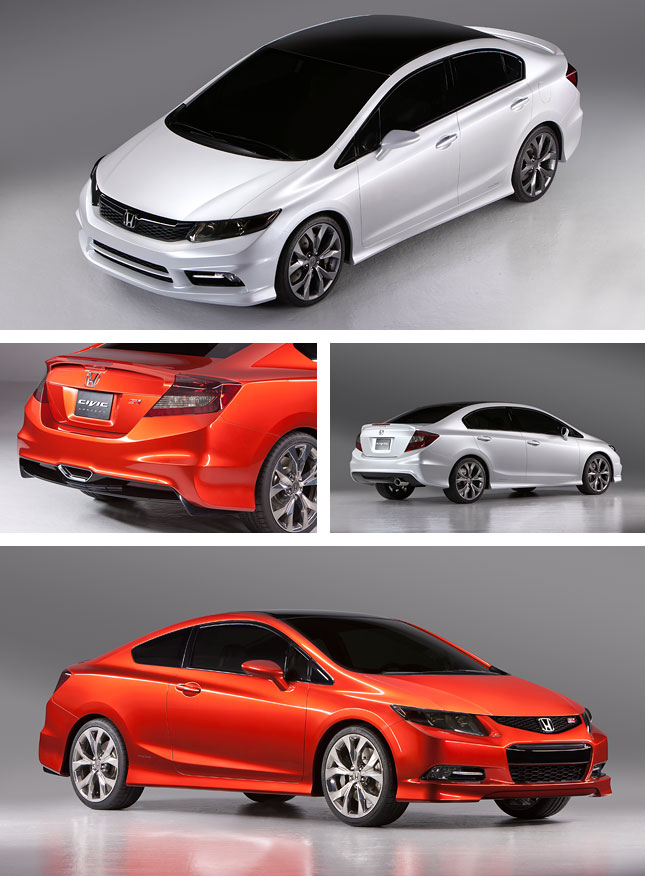 The Honda Civic Si Concept 2012 honda civic si concept. The Honda Civic Si Concept