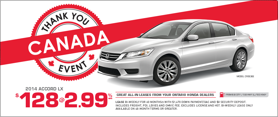 Honda canada special offers #2