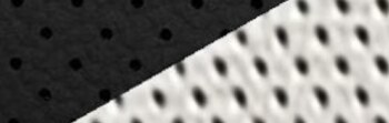 2 tone Grey Black Leather perforated interior colour