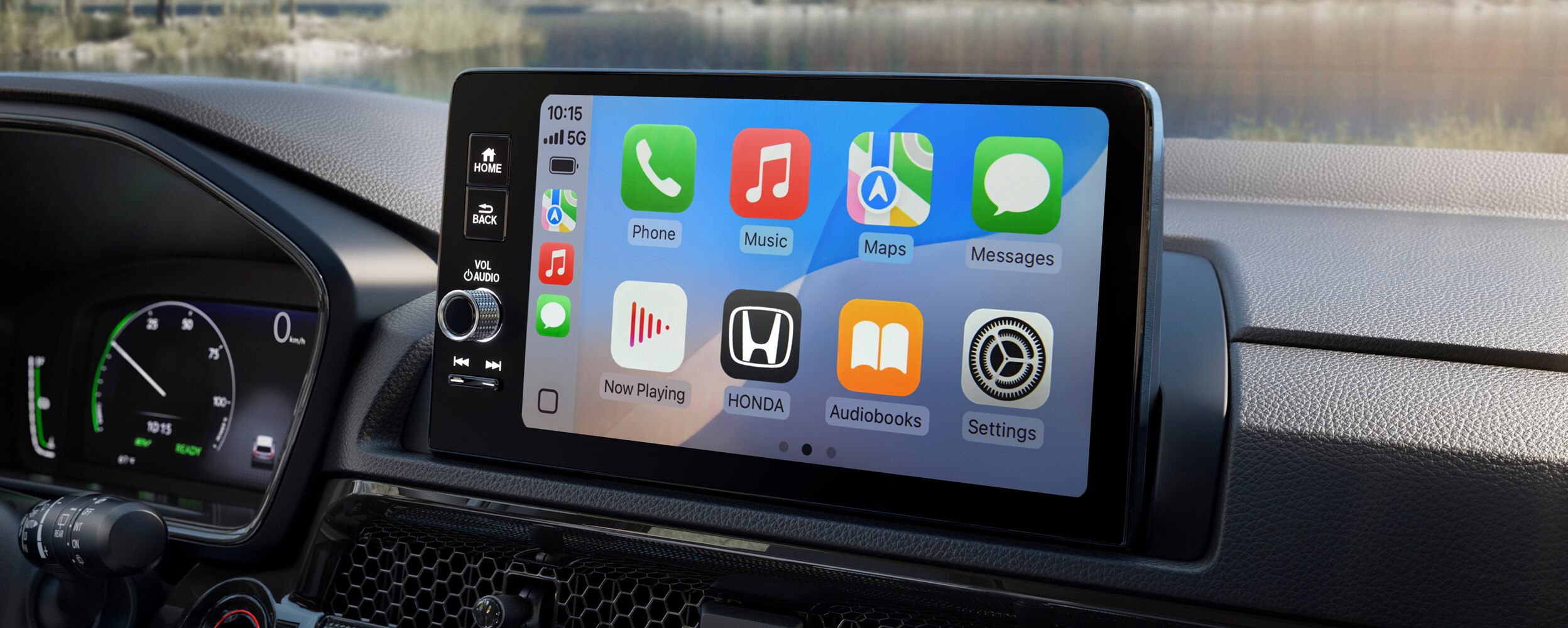 Closeup interior image of Google Built-in Display