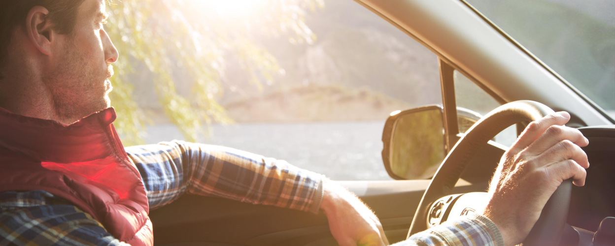 Closeup of Display Audio System’s homepage on touchscreen.