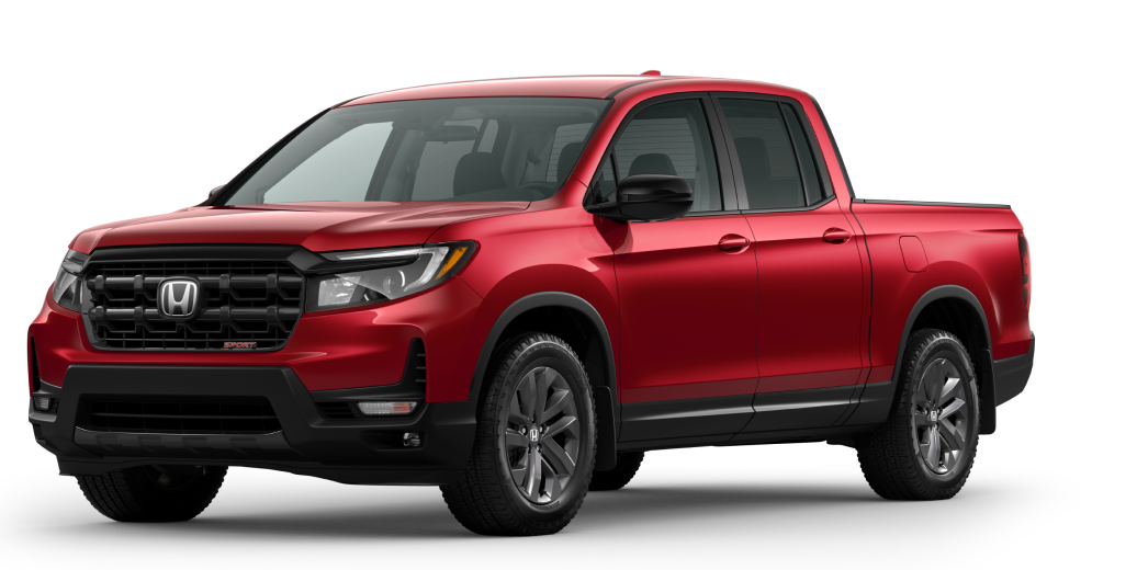 2025 Honda Ridgeline Midsize Pickup Truck Sport, TrailSport, Black