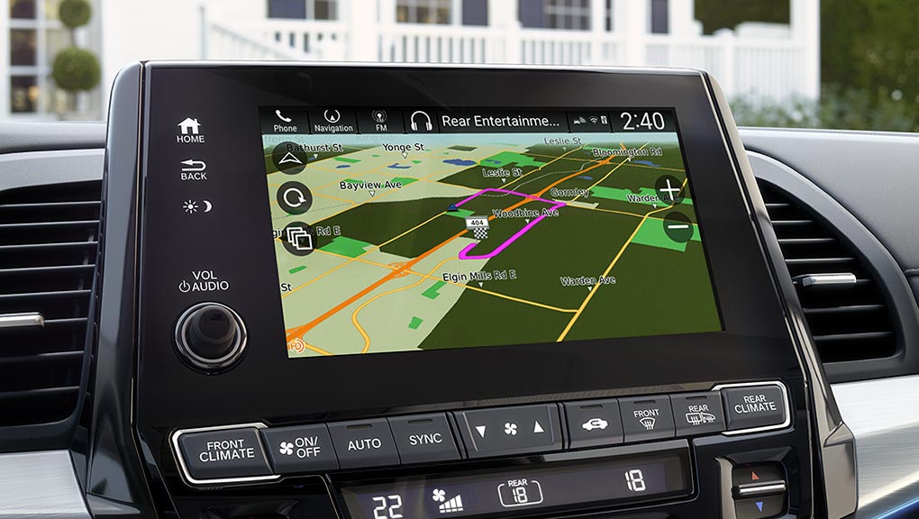 Entertainment/Technology The 2018 Odyssey Honda Canada