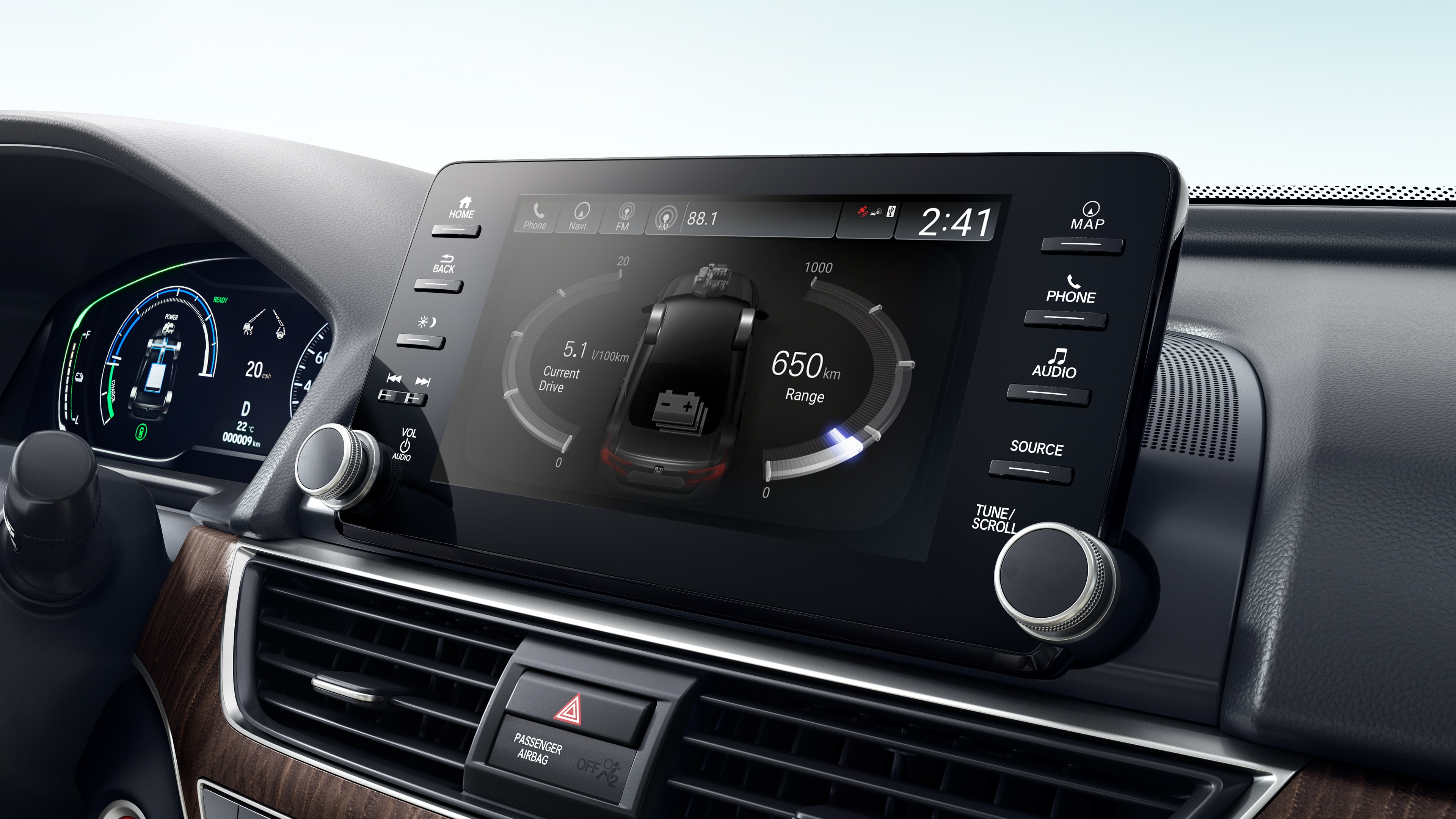 Interior Photo Gallery | 2019 Accord Hybrid | Honda Canada
