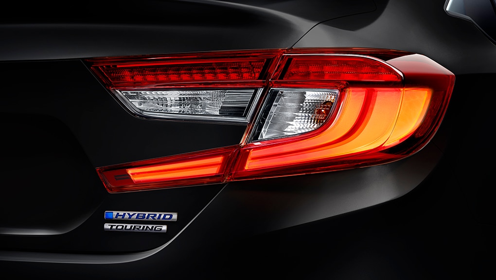 Image of 2021 Honda Accord Hybrid taillights.