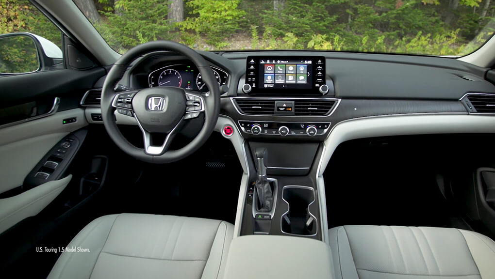 Interior | 2019 Accord Sedan | Honda Canada