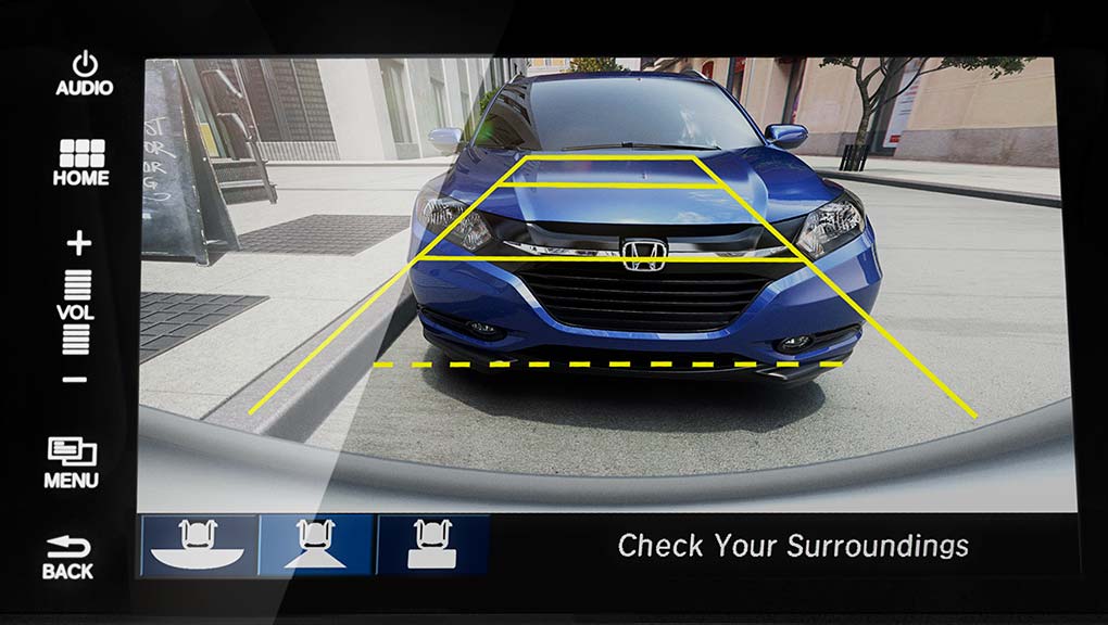 Image of 2017 Civic Hatchback rearview camera