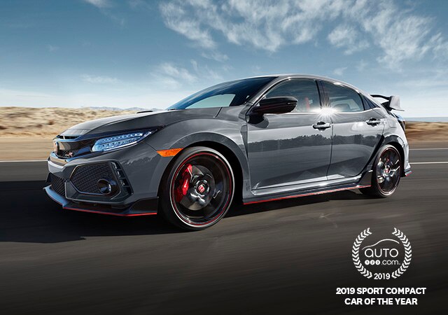 2019 Civic Type R Honda Canada