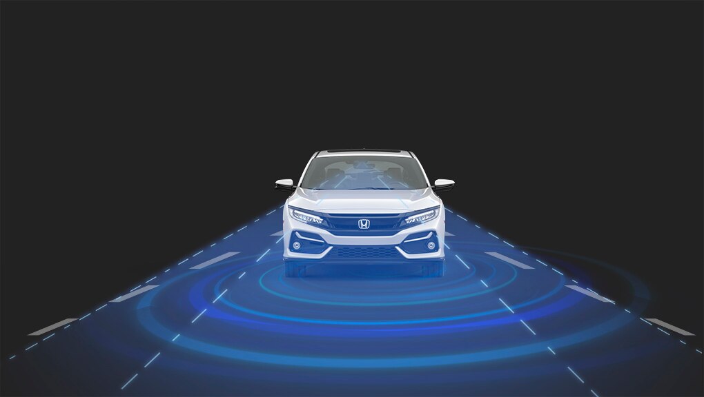 Image of 2017 Civic Hatchback Forward Collision Warning System