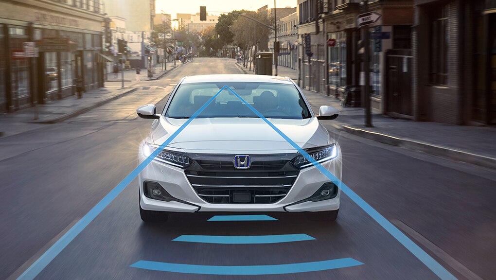 Image of 2021 Accord Hybrid Traffic Sign Recognition