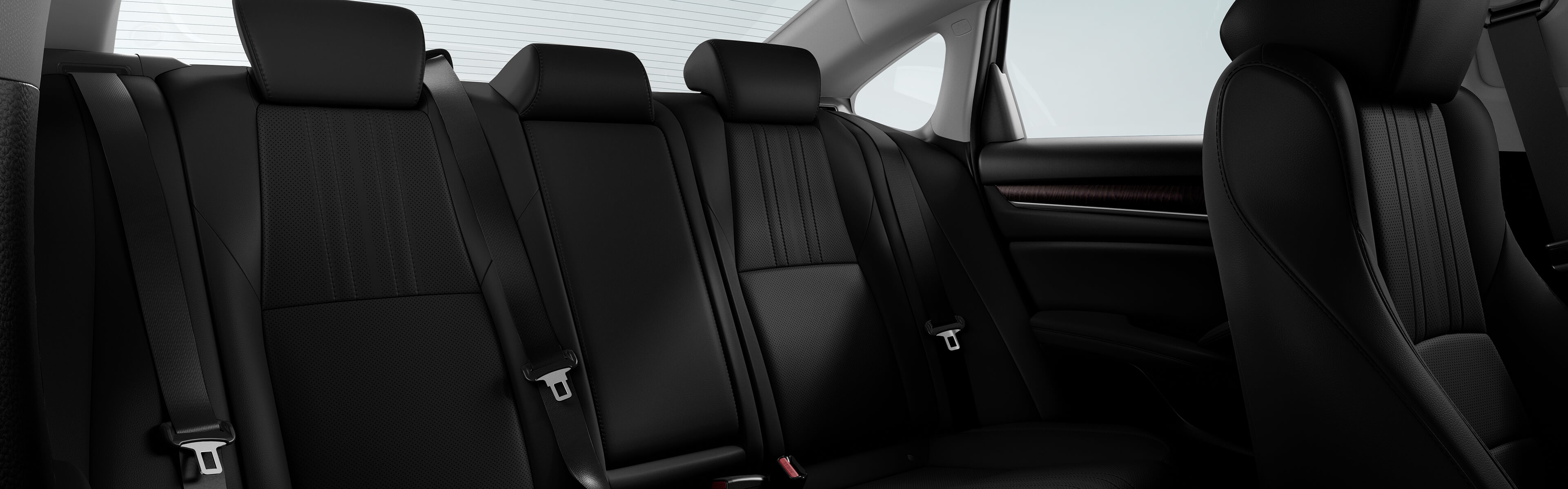 Image des sièges garnis de cuir de l’Accord Hybrid 2021