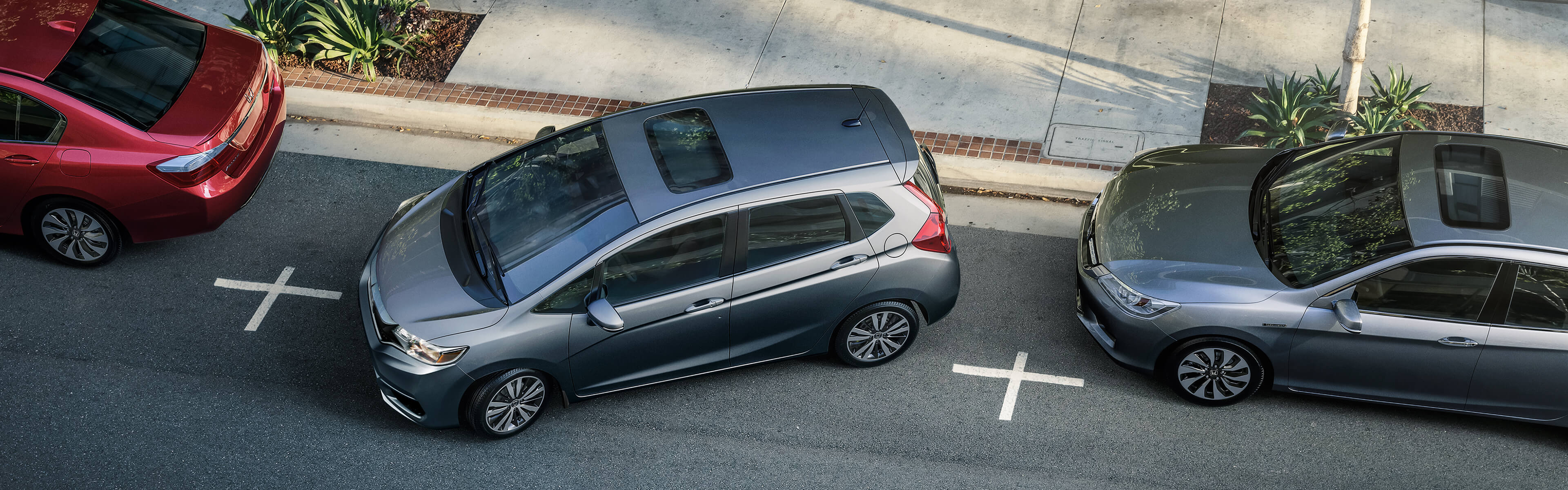 Image of grey 2019 Honda Fit