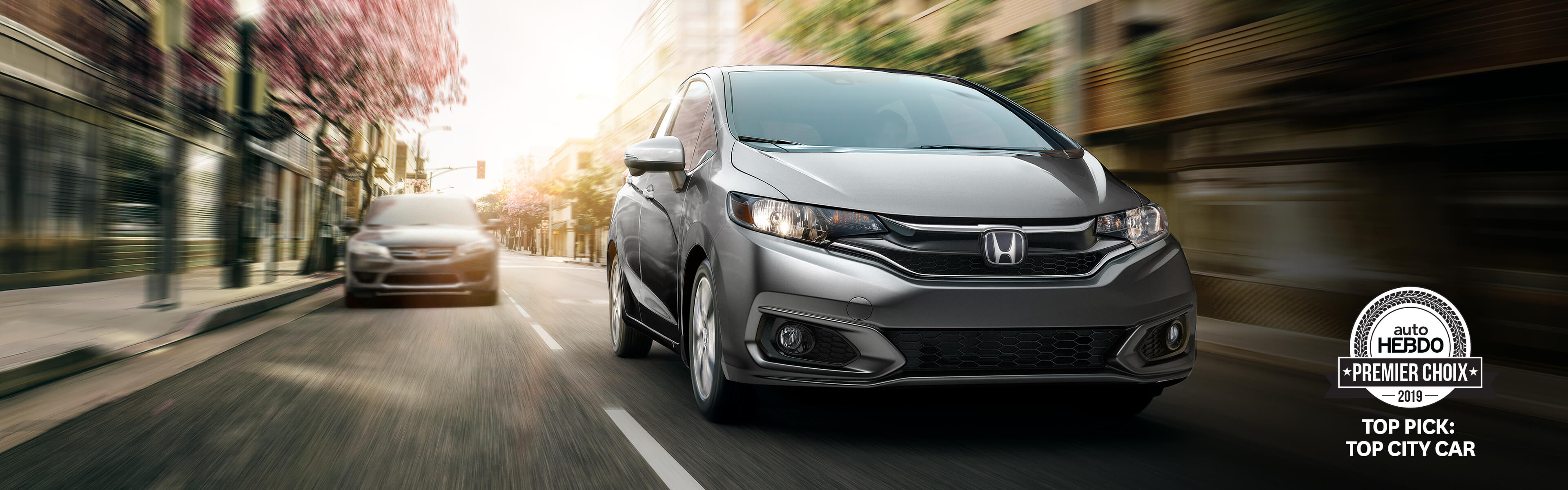 Image of grey 2019 Honda Fit ...