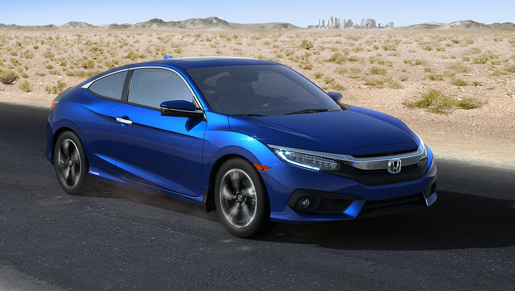 Image of 2016 Civic Coupe front exterior