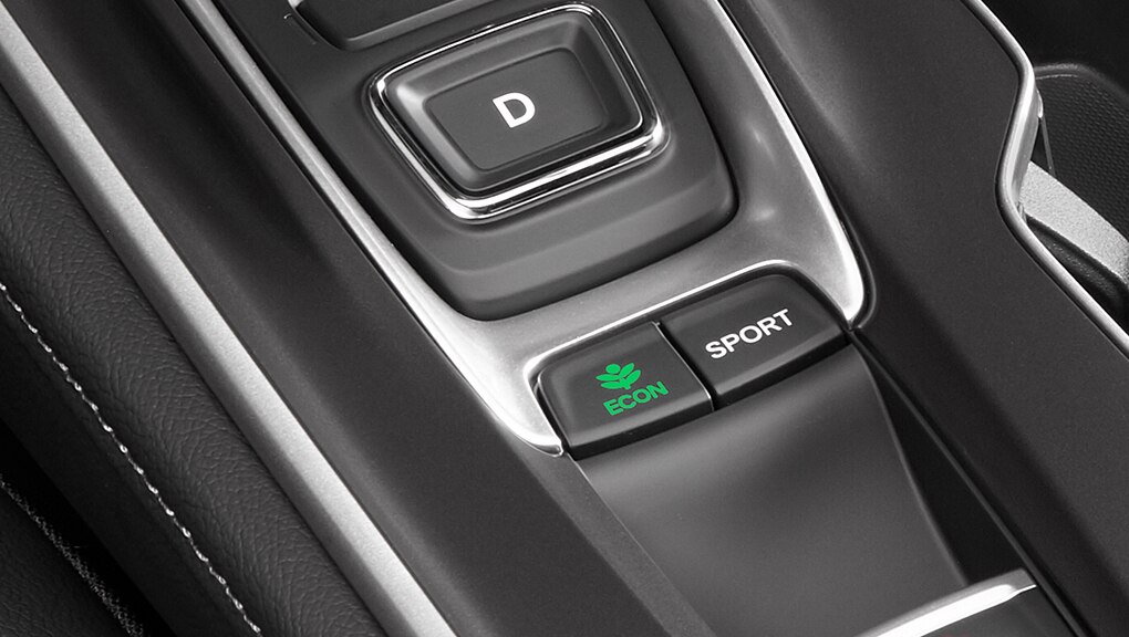 Image of 2021 Honda Accord Hybrid econ mode.