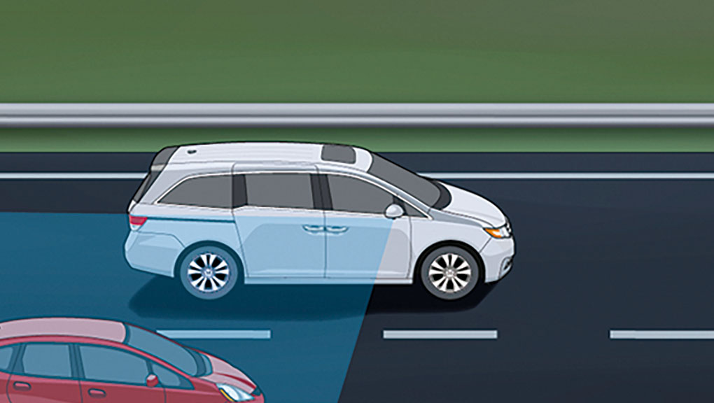 Blind spot information system honda