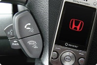 Transfer calls between your phone and HandsFreeLink.