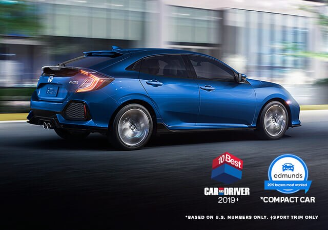 The 2019 Civic Hatchback Honda Canada